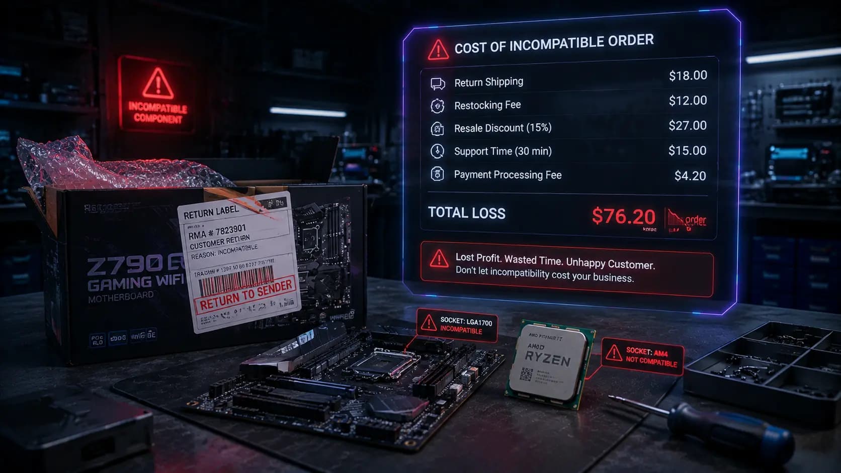 The Real Cost of Incompatible PC Orders (And How to Stop Paying It)